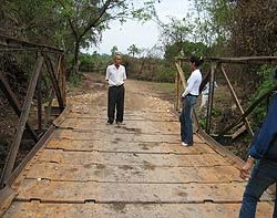 New Bridge at Simmano Village