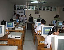 Health department computer classroom