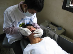 Reconstructive dental operation